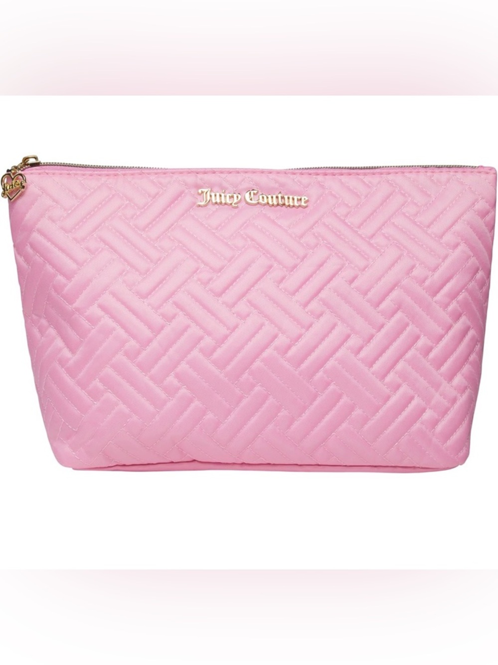 Juicy Couture pink quilted wedge bag
